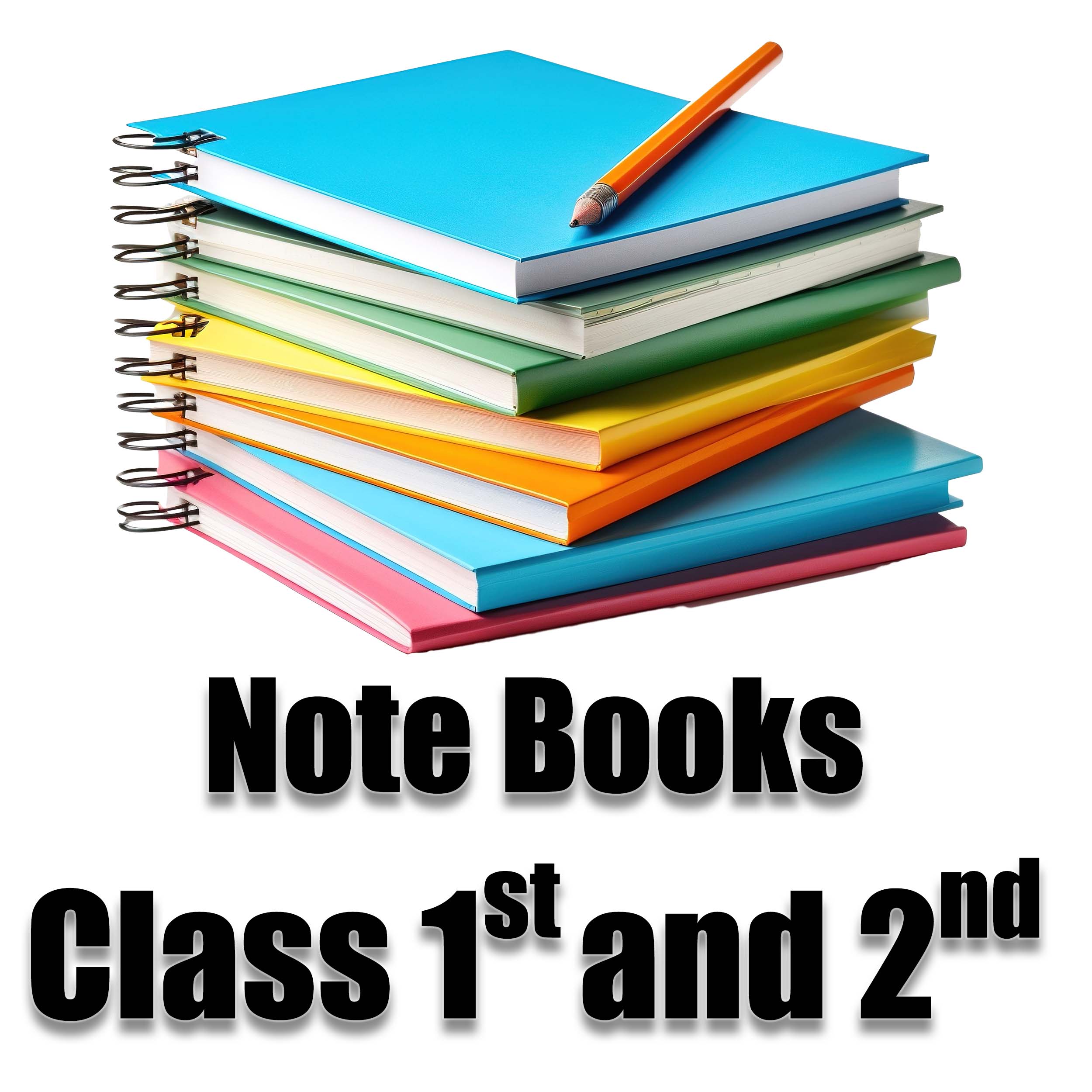 Note Text Book Class 1 and 2nd - Note Books - EduFast